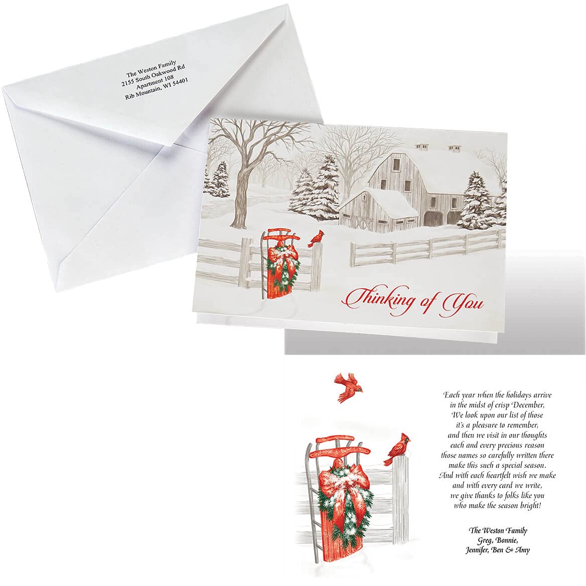 Customized Christmas Cards